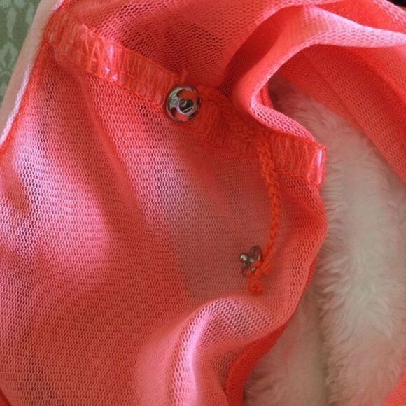 Inc International Concepts Tie Dye Front Tie Semi Sheer Blouse Size M - Picture 7 of 10